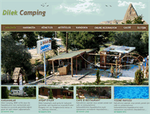 Tablet Screenshot of dilekcamping.com